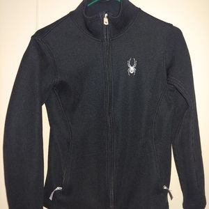 Spyder ski sweater jacket, girl's size large